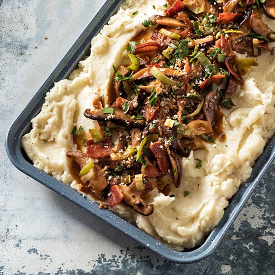 Mashed Potato and Wild Mushroom Ragout Simplot Foods