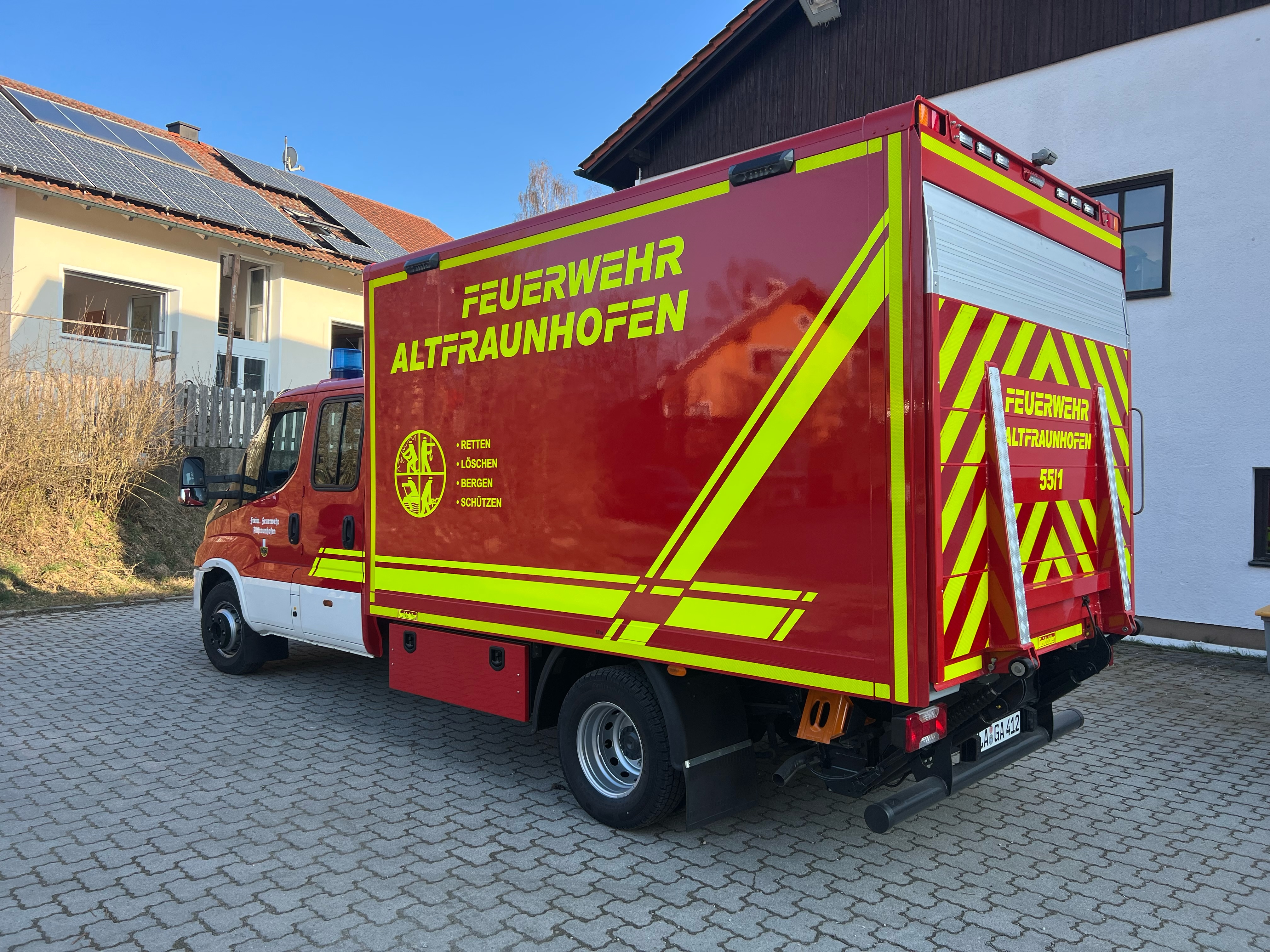 Neues Fahrzeug in Dienst gestellt