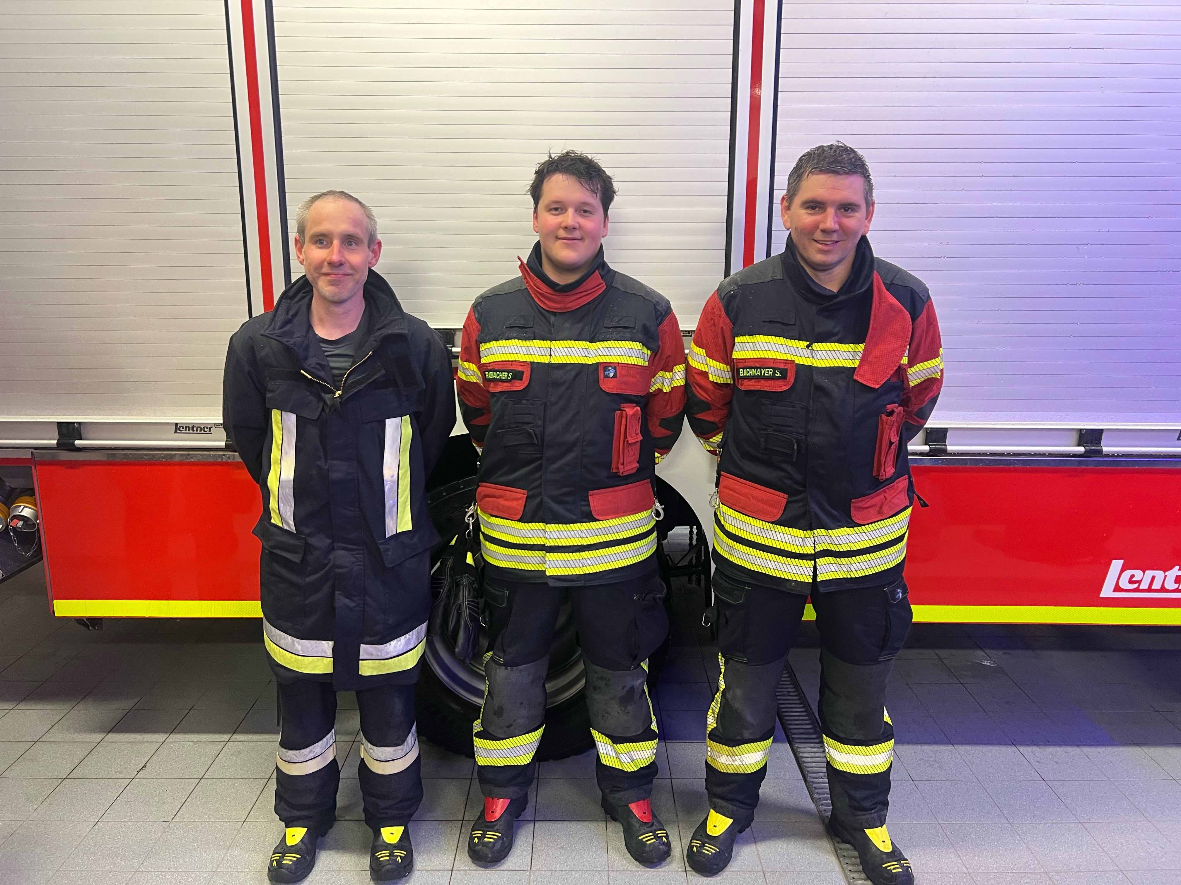 3 neue Atemschutz Geräteträger