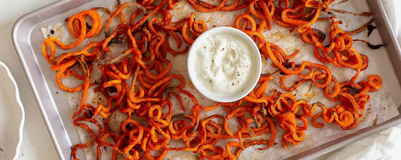 Import-Recipe - Sweet potato curly fries
