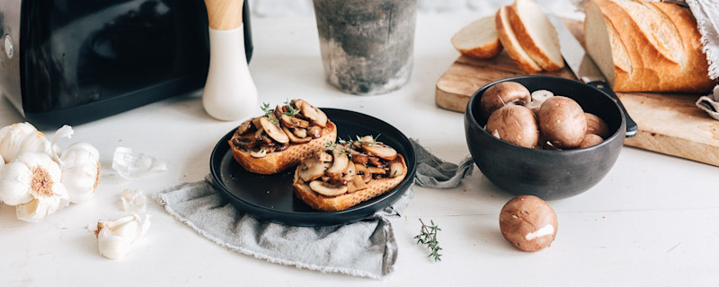 Import-Recipe - Mushroom toasts