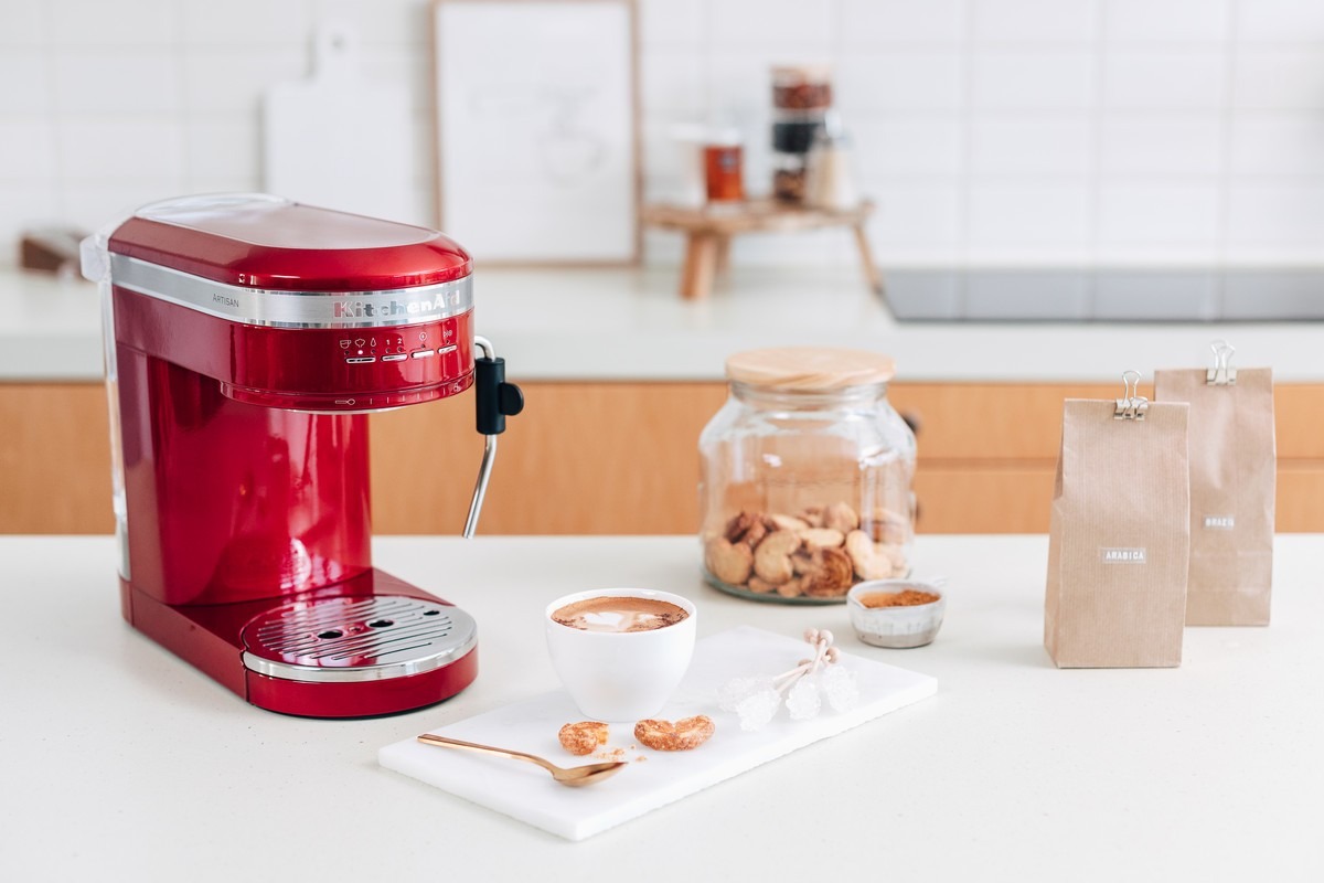 ESPRESSO MACHINE ARTISAN Candy apple KitchenAid IE