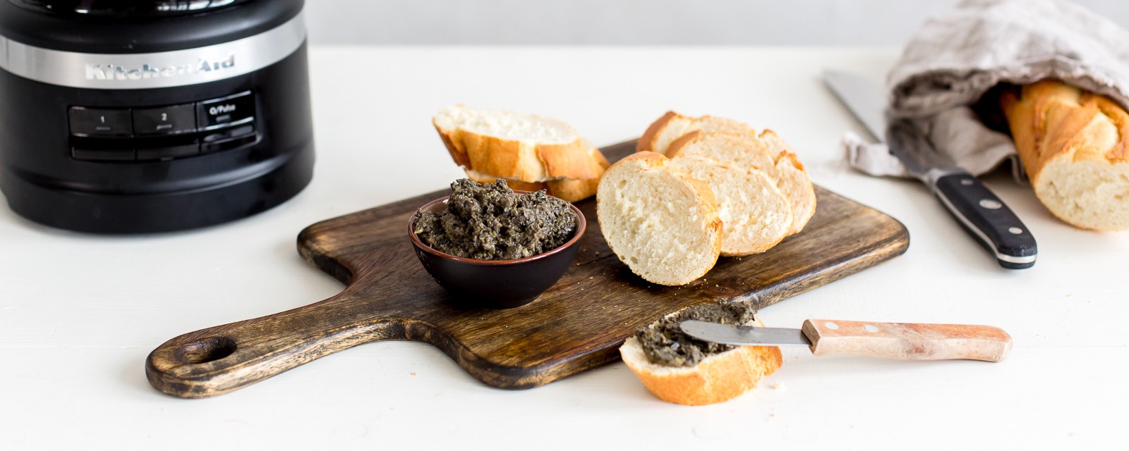 Import-Recipe - Black olive tapenade