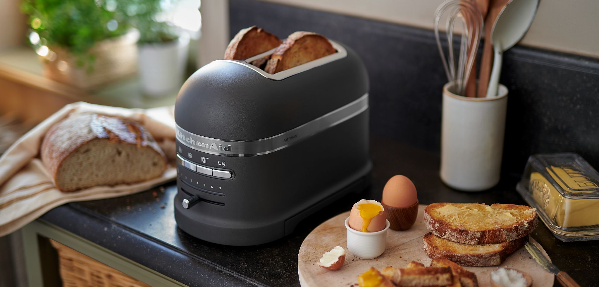 Grille-pain électrique automatique pour la cuisson du pain, Machine pour le  petit déjeuner, grille-pain