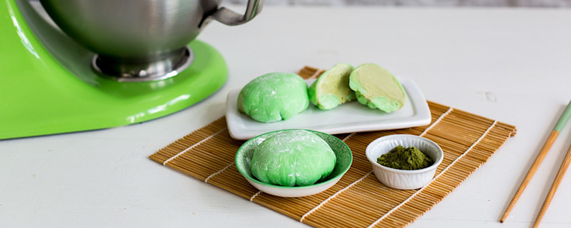 Matcha mochi ice cream