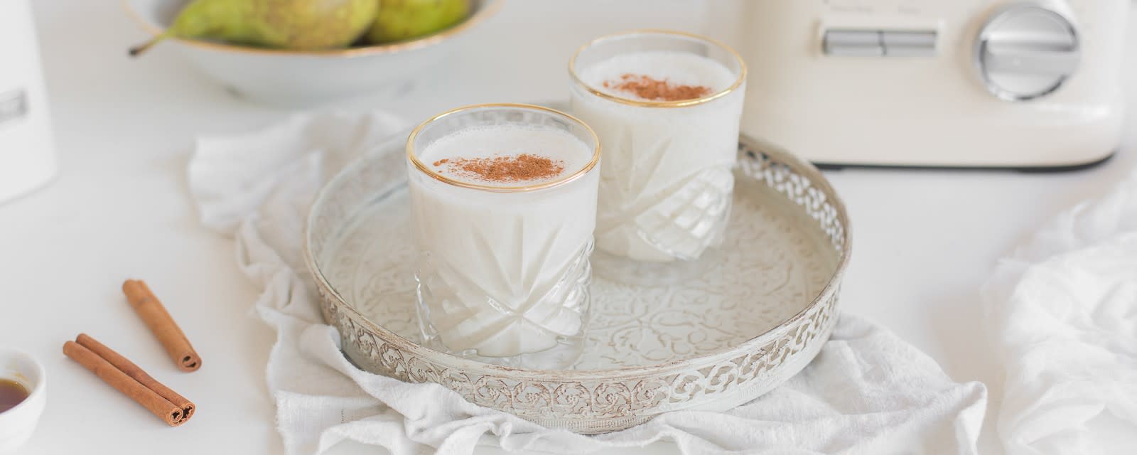 Import-Recipe - Oat and pear smoothie
