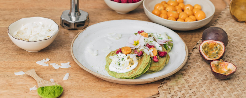 Import-Recipe - Matcha Pancakes