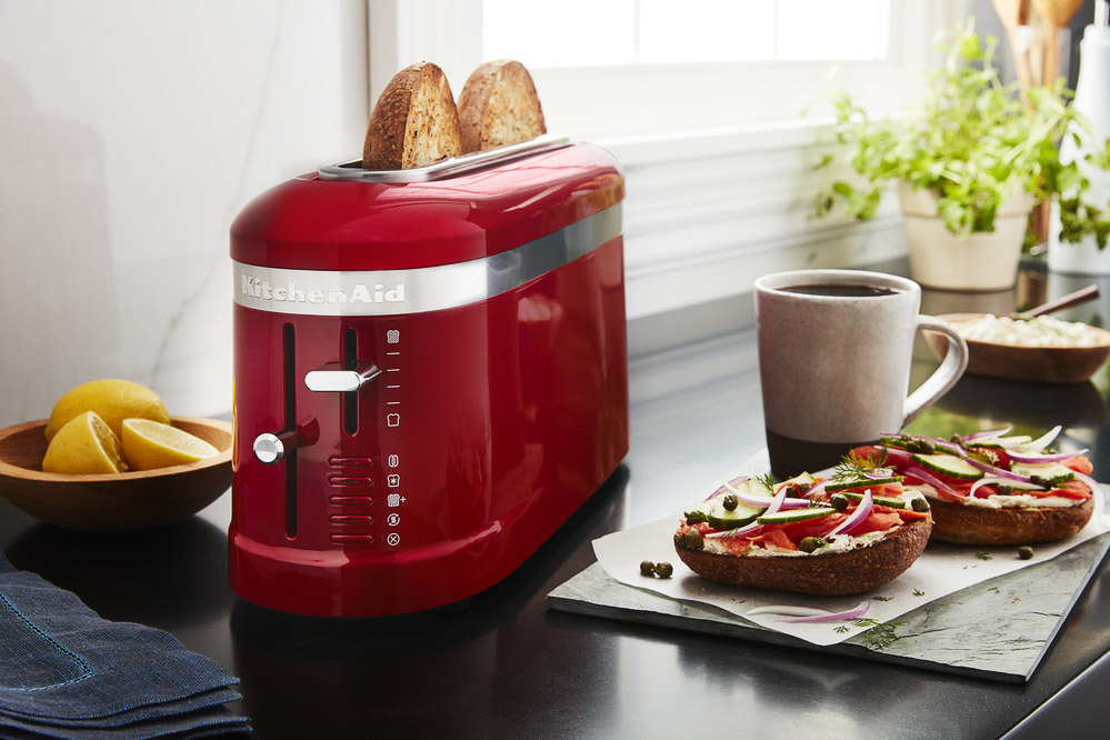 Kitchenaid 4 slice outlet toaster red