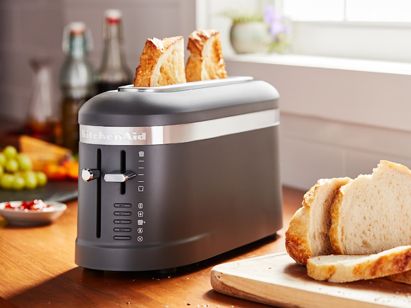 KitchenAid Almond Cream Toaster Long Slot 2 Slice 5KMT3115BAC Expert