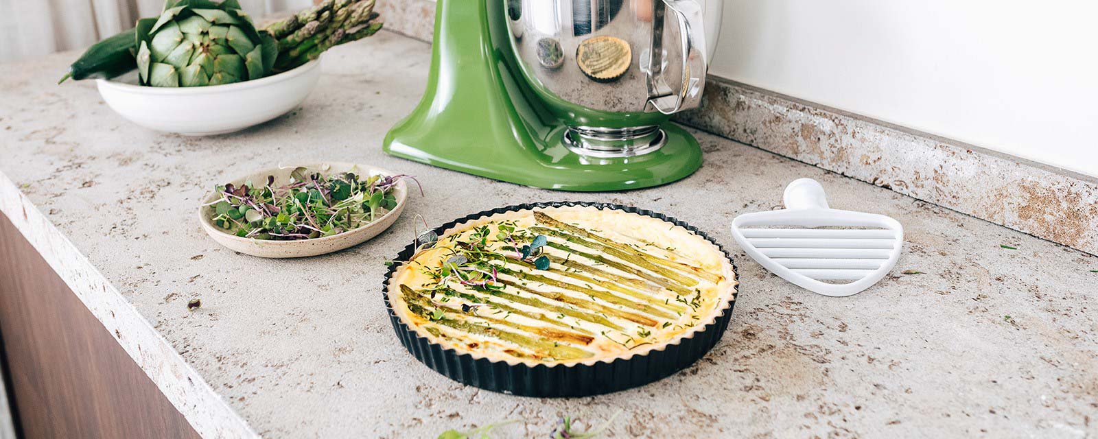 Import-Recipe - Asparagus quiche