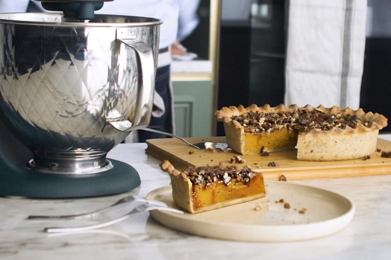 Tarte à la citrouille vegan