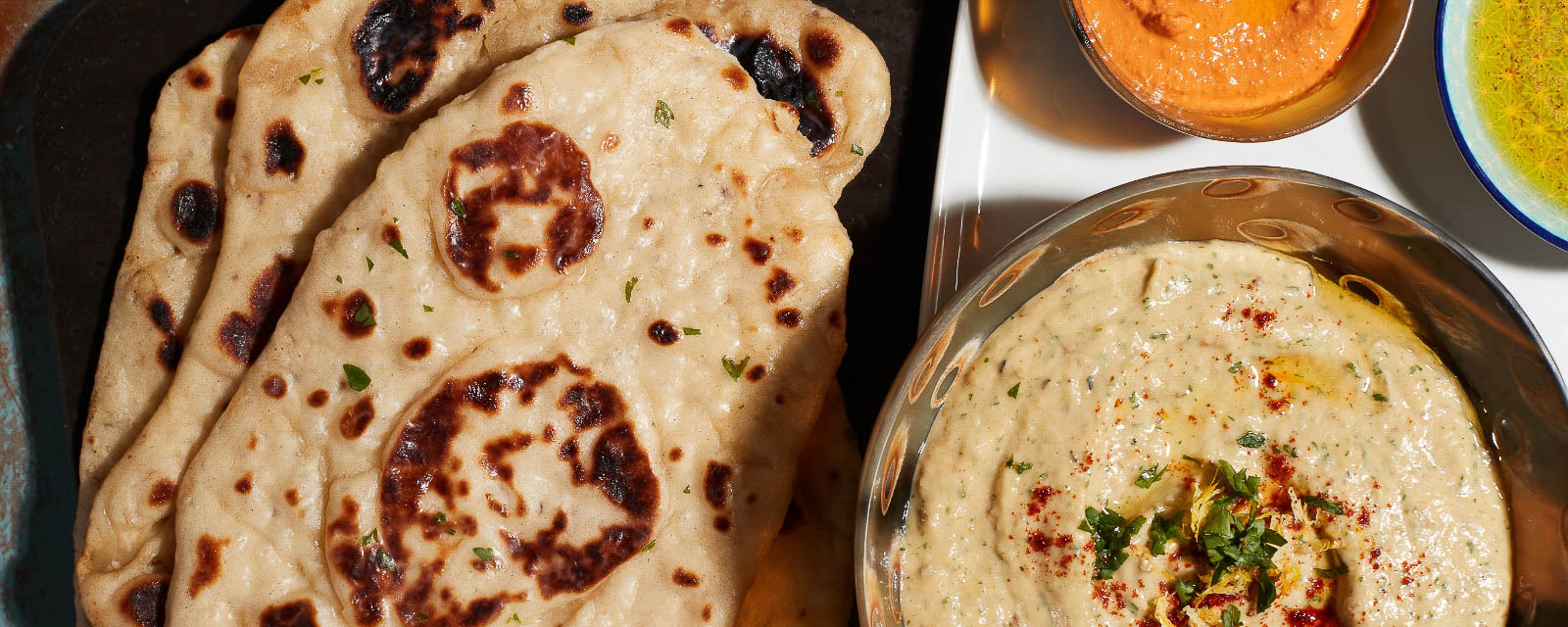 Import-Recipe - Naan Bread with Baba Ganoush