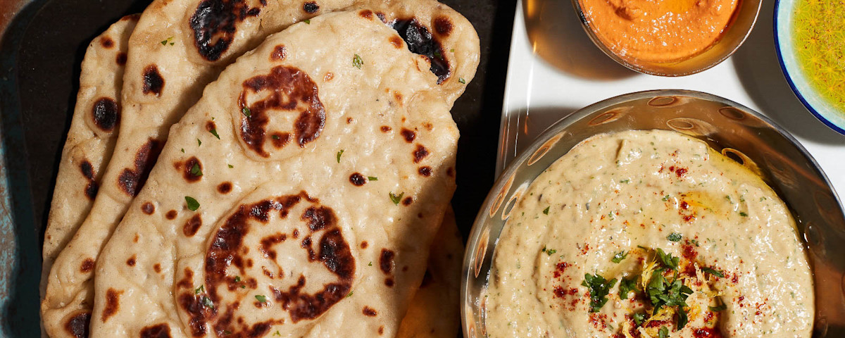 Baba ganoush de berenjena con pan naan | Recetas | KitchenAid ES