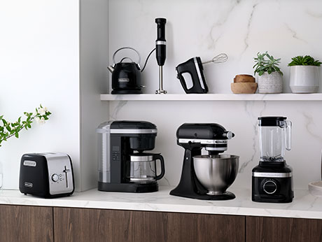 KitchenAid appliances range in Onyx Black