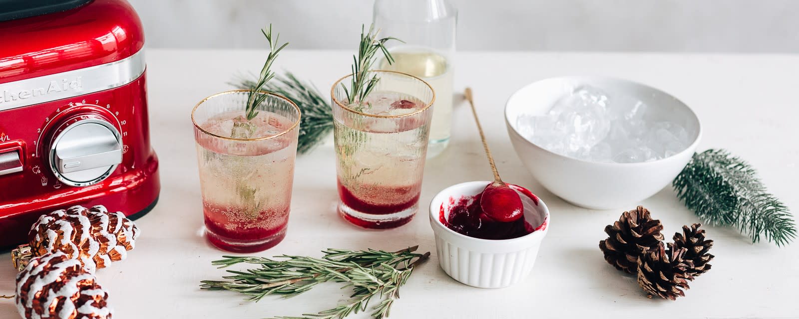Import-Recipe - Sparkling Cranberry Mocktail