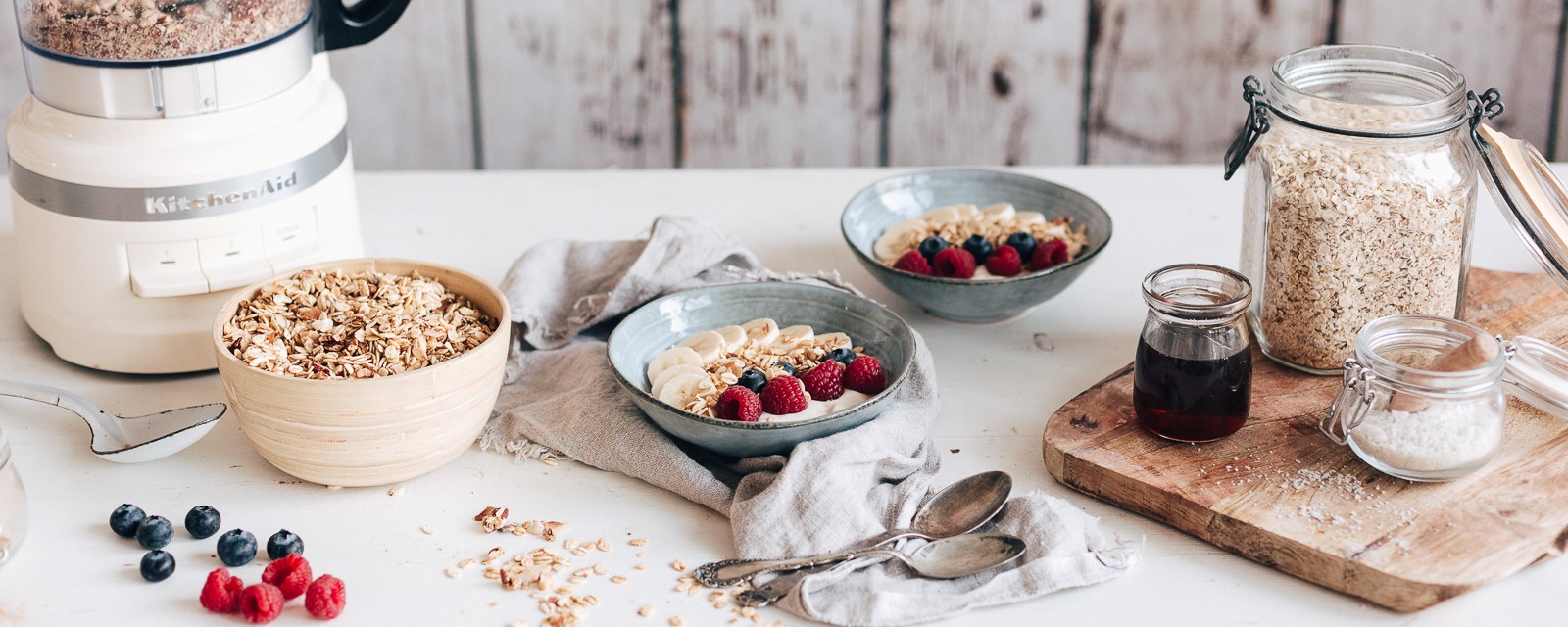 LA GRANOLA PERFECTA PARA DESAYUNAR  4 ingredientes, Consejos,  Sustituciones 