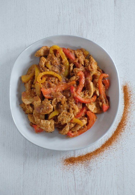 Import-Recipe - Chicken fajitas