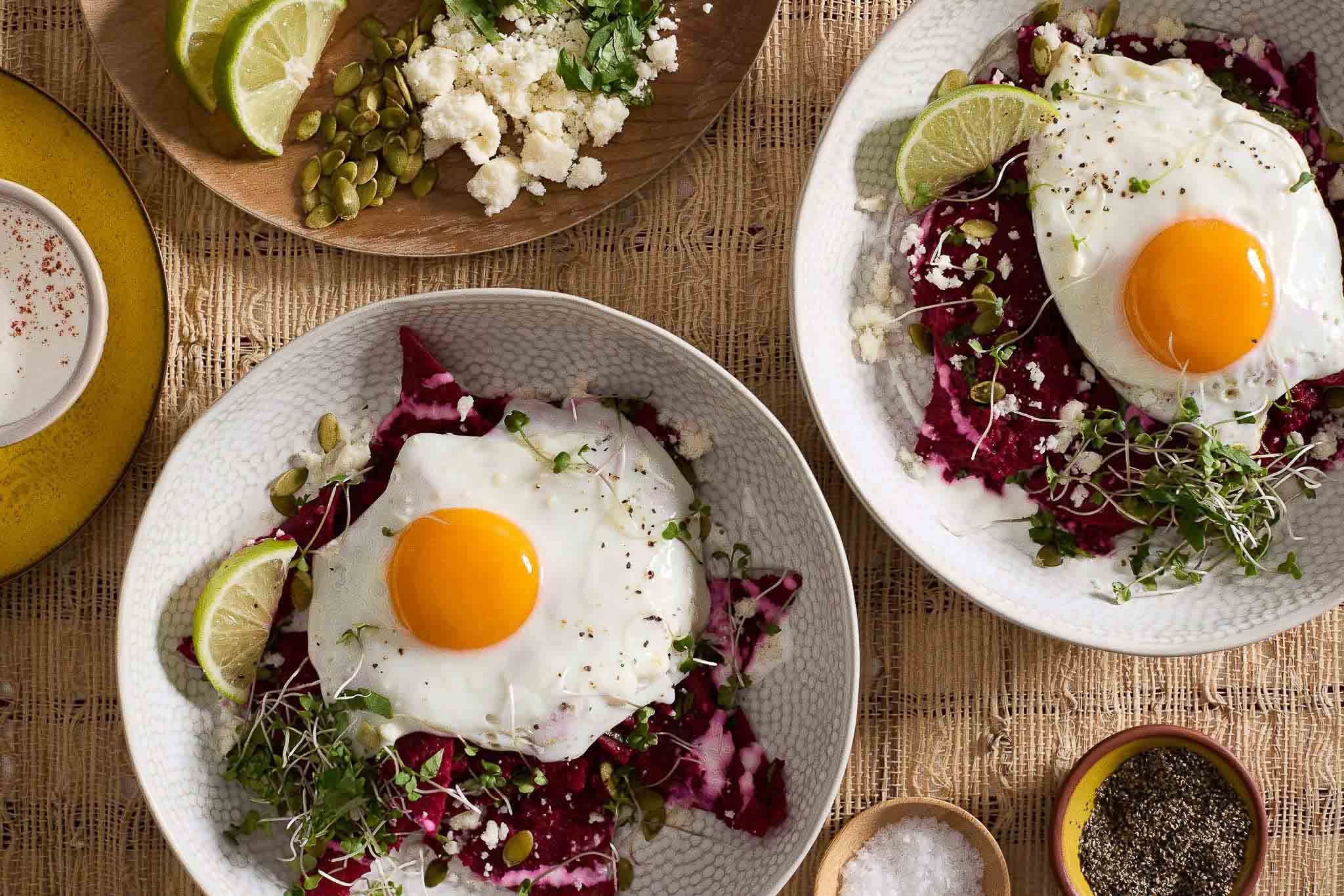Import-Recipe - Chilaquiles with Spicy Beetroot Salsa