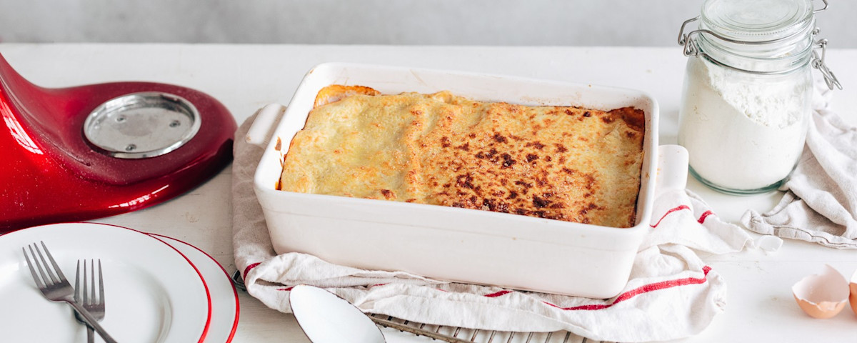 Homemade lasagna with fresh pasta | Recipes | KitchenAid UK