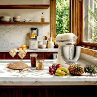 MIXER TILT-HEAD 4.7L - ARTISAN - Porcelain white | KitchenAid UK