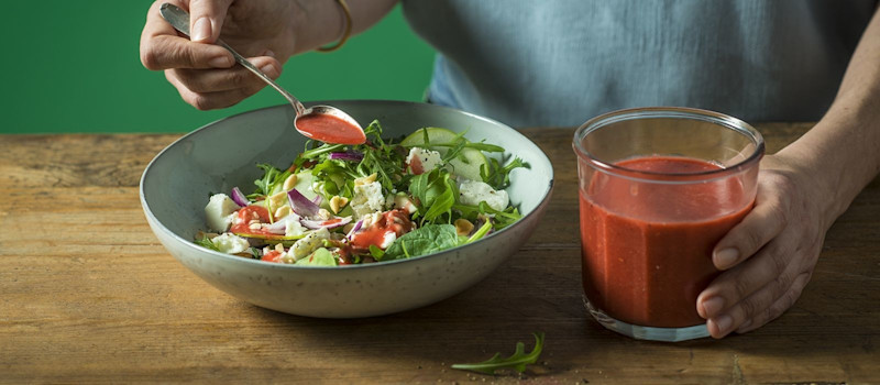 Import-Recipe - Raspberry Vinaigrette Salad