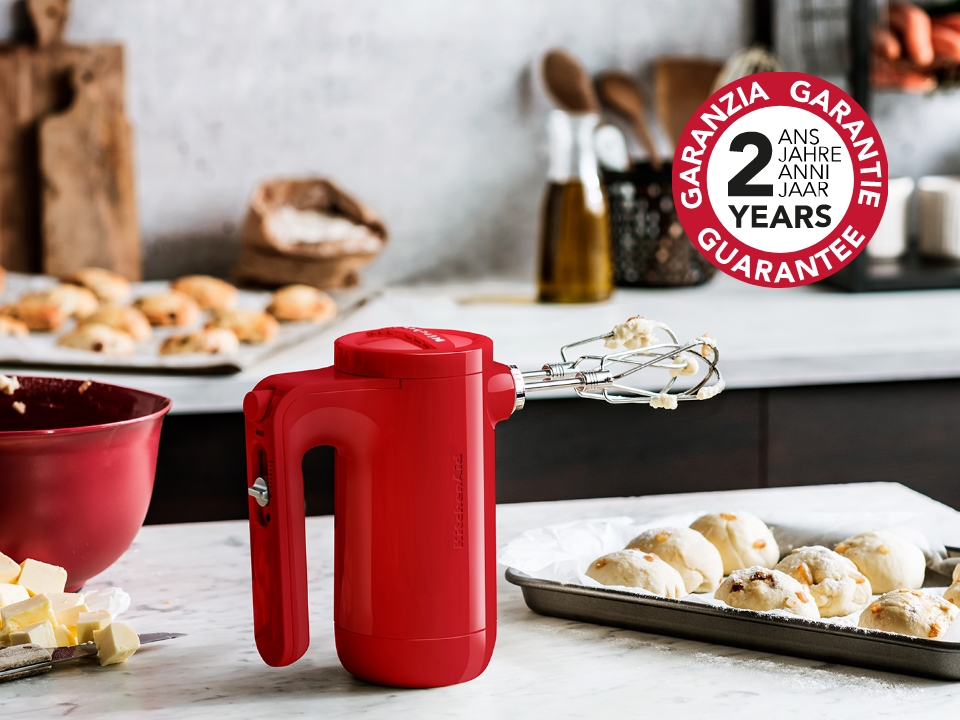 Hand-mixer-cordless-empire-red-2-year-guarantee-making-cookies