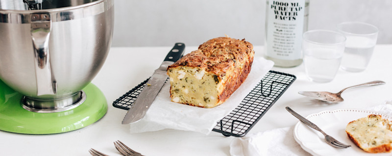 Gâteau salé aux courgettes