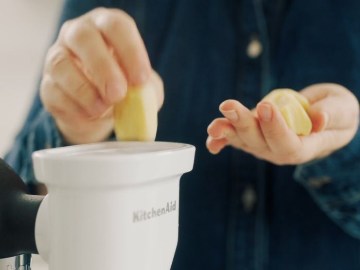 best-pasta-attachment-pasta-press feed-with-walnut-sized-balls