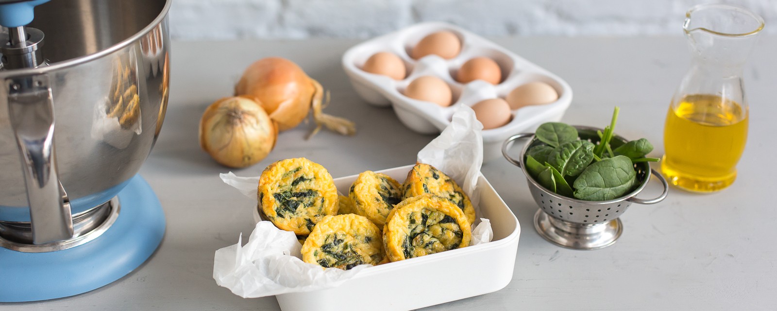 Import-Recipe - Mini Frittatas With Spinach