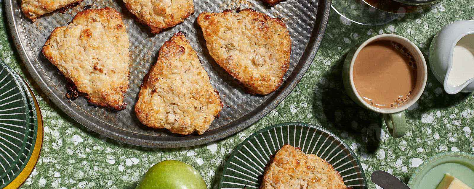 Import-Recipe - Apple Cheddar Scones