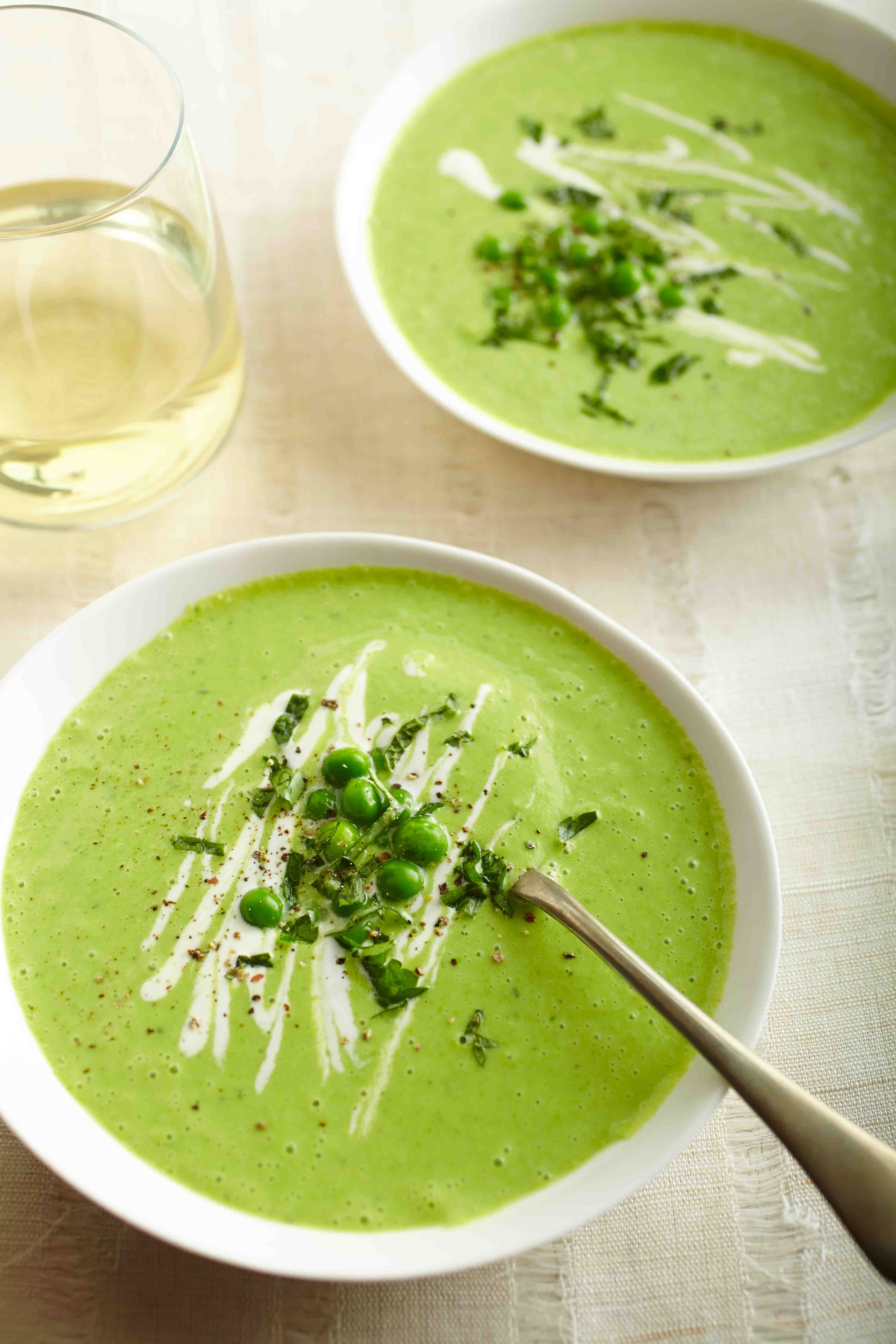 Import-Recipe - Mint pea soup