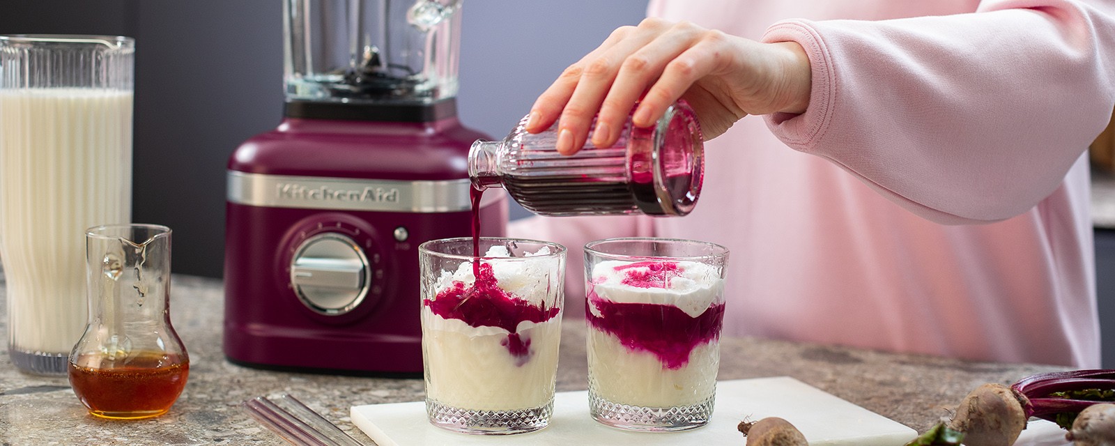 Import-Recipe - Beetroot iced latte