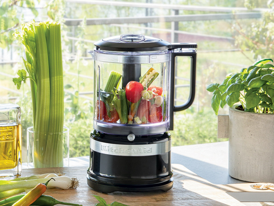 blive irriteret Enrich Arkæologi MINIHAKKER 1,19 L - Mat sort | KitchenAid DK