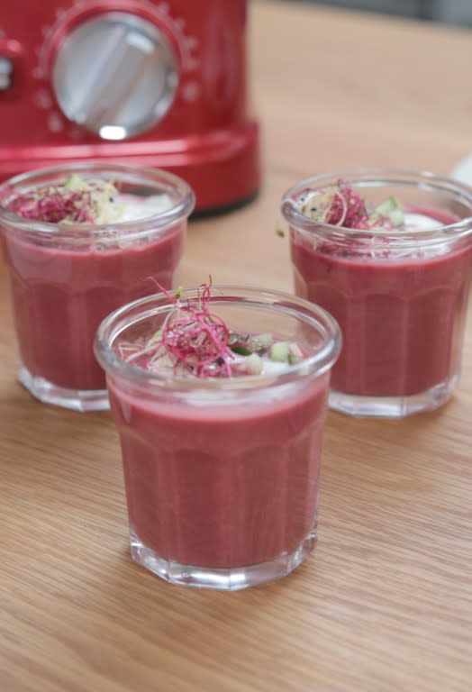 Import-Recipe - Red Beet Gazpacho