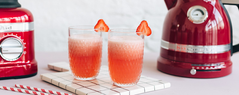 Import-Recipe - Strawberry iced tea