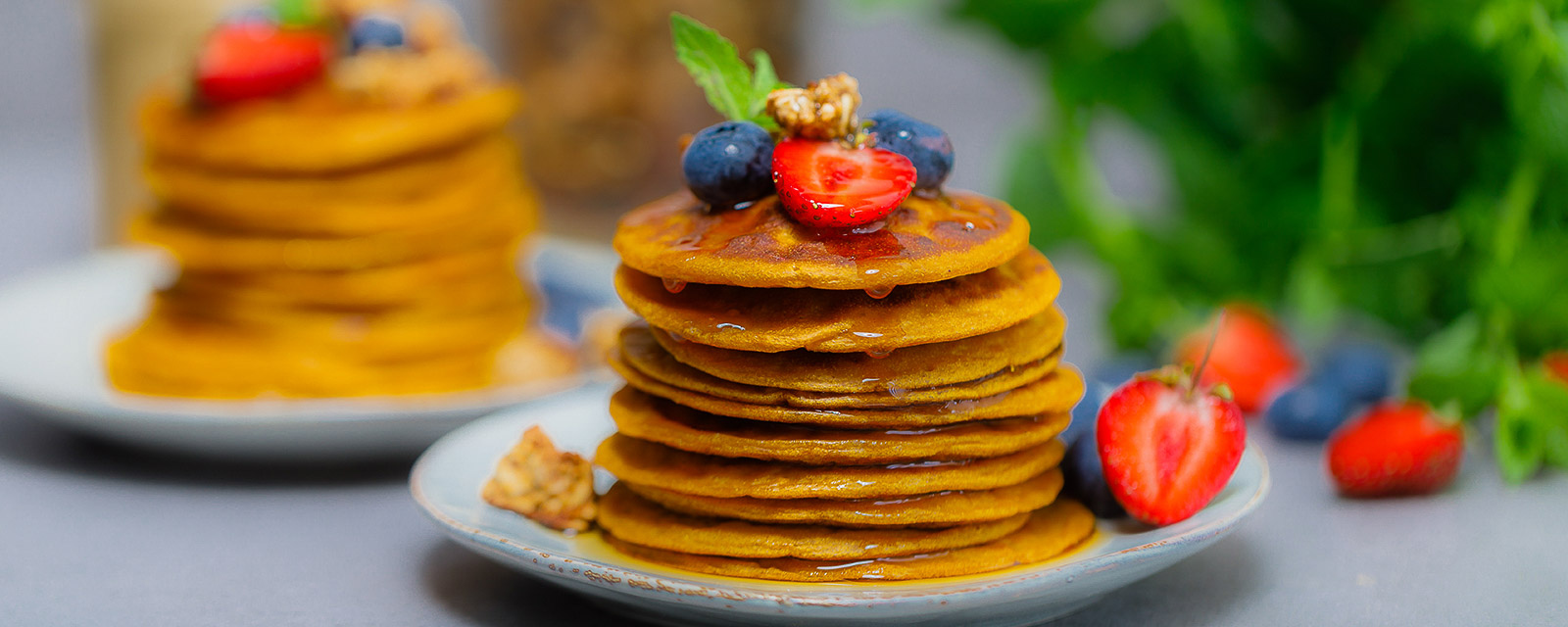 Pfannkuchen aus Süsskartoffeln