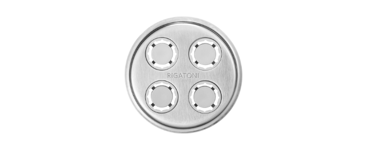 Mixer-attachments-pasta-press-6-shapes-rigatoni-disc