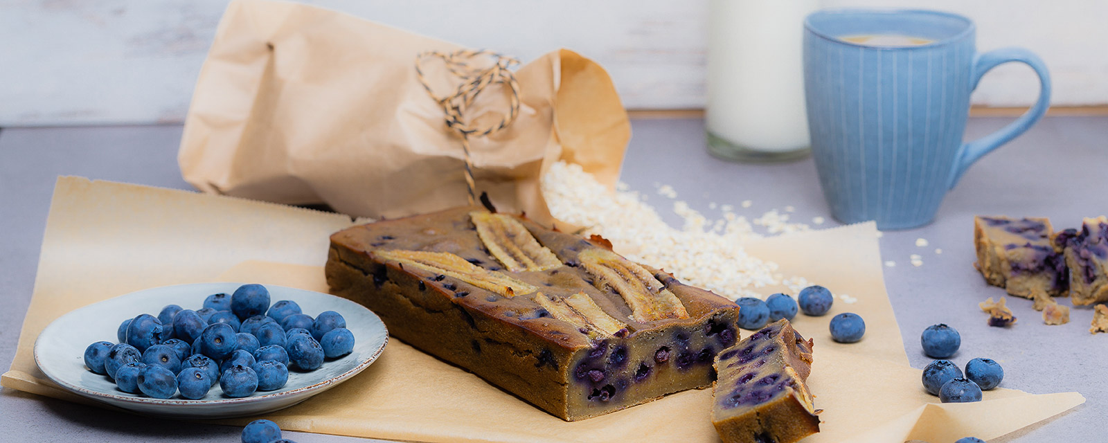 Import-Recipe - Banana-Blueberry Bread