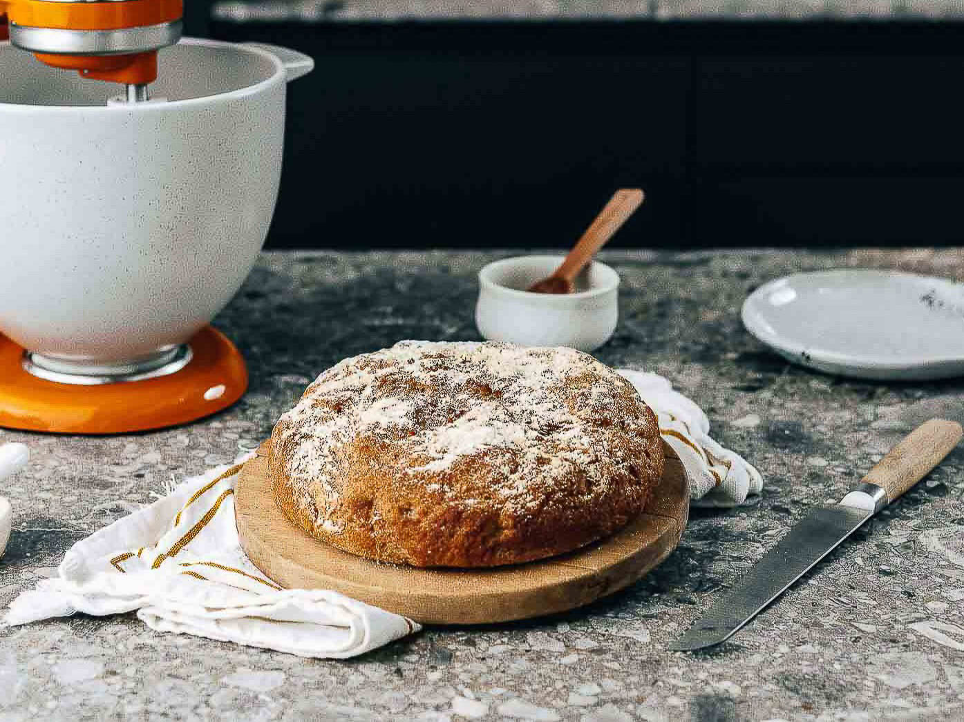 Hausgemachtes glutenfreies Brot