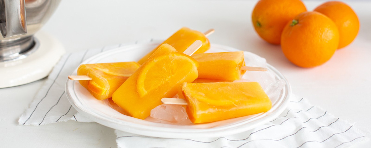 Orange popsicles | KitchenAid UK