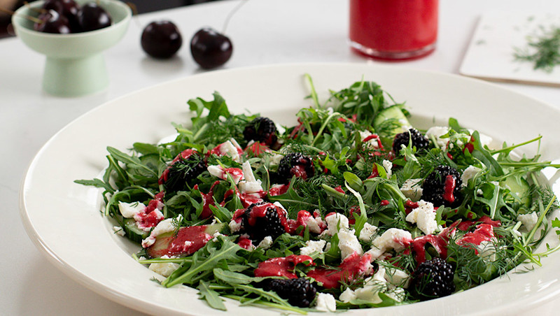 cherry-vinaigrette