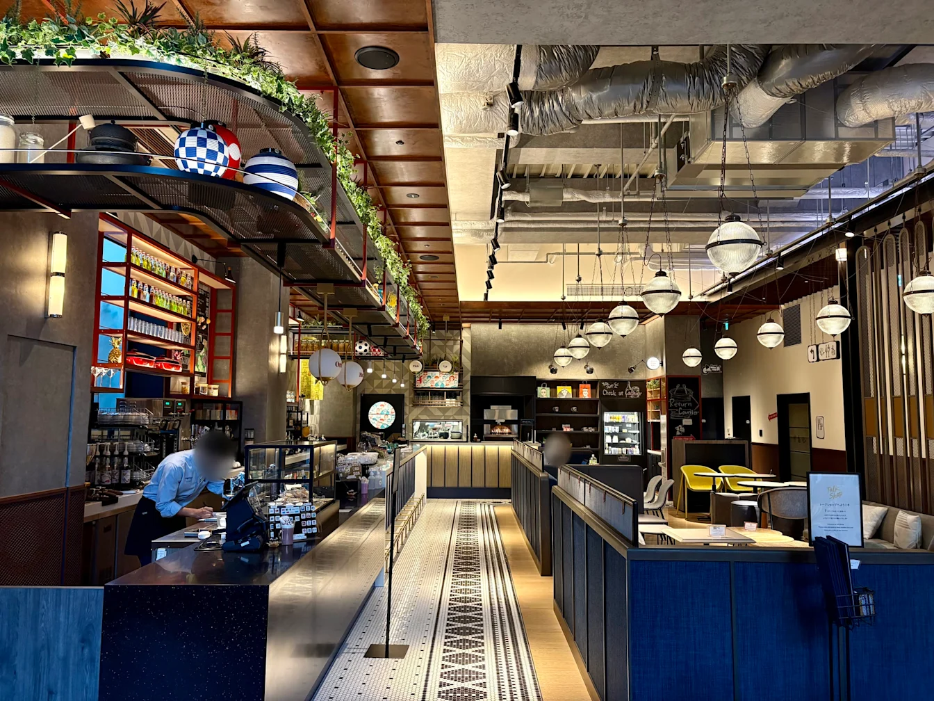 Quầy Talk Shop trong lobby