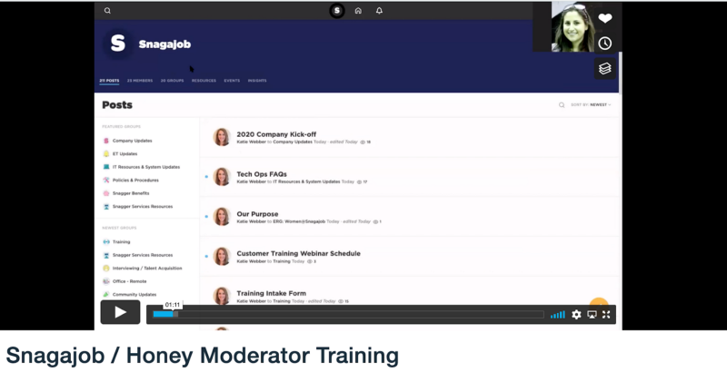 Moderator Training