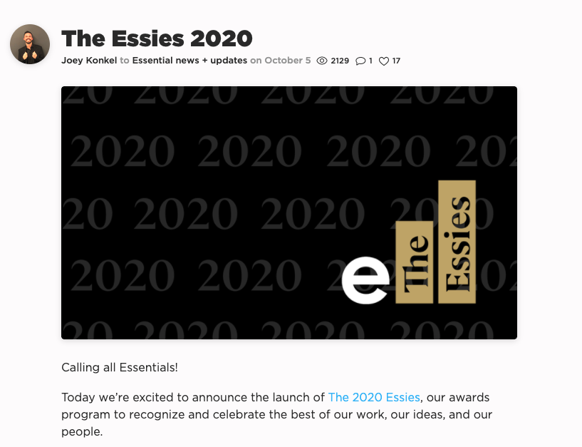 The Essies