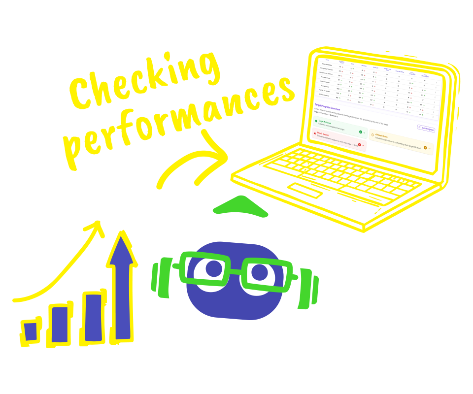 Parent portal showing homework progress