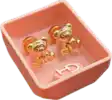 ABRIDOR SOLO PERNO ORO 18K OSO