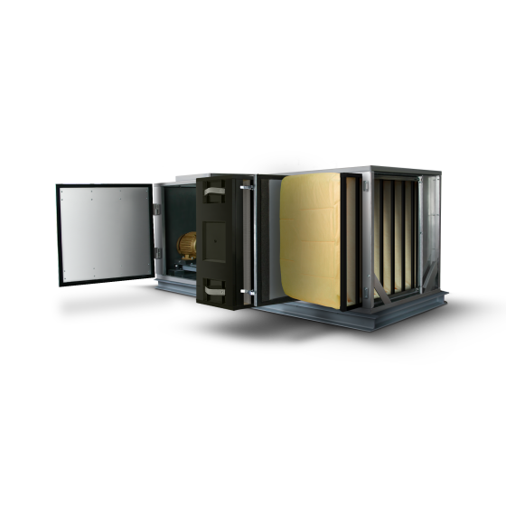 Fan Pack Filter Housing