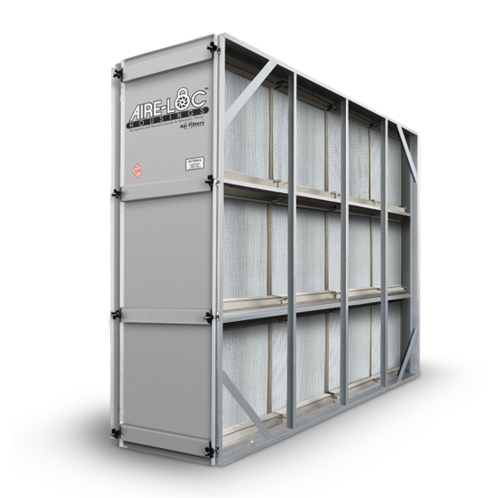 Crank Lock HEPA Filter Housing