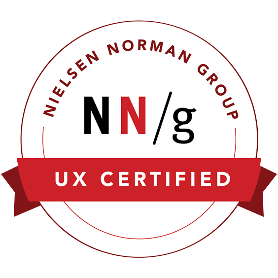 Nielsen Norman Group NN/g UX Certified