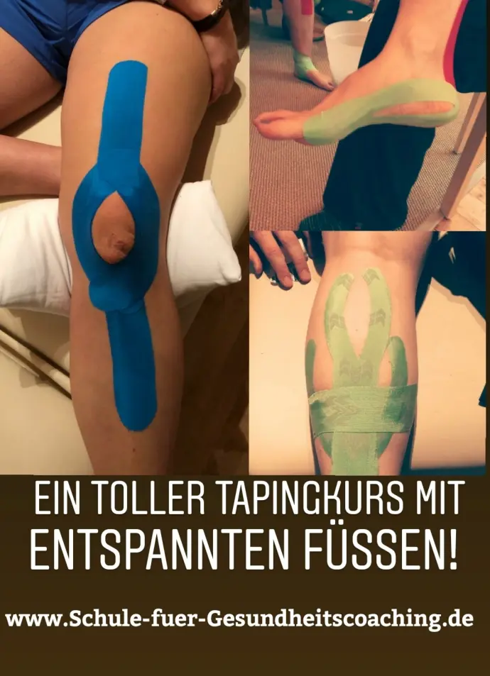 Es war ein gelungener Taping Kurs für Knie und Füße